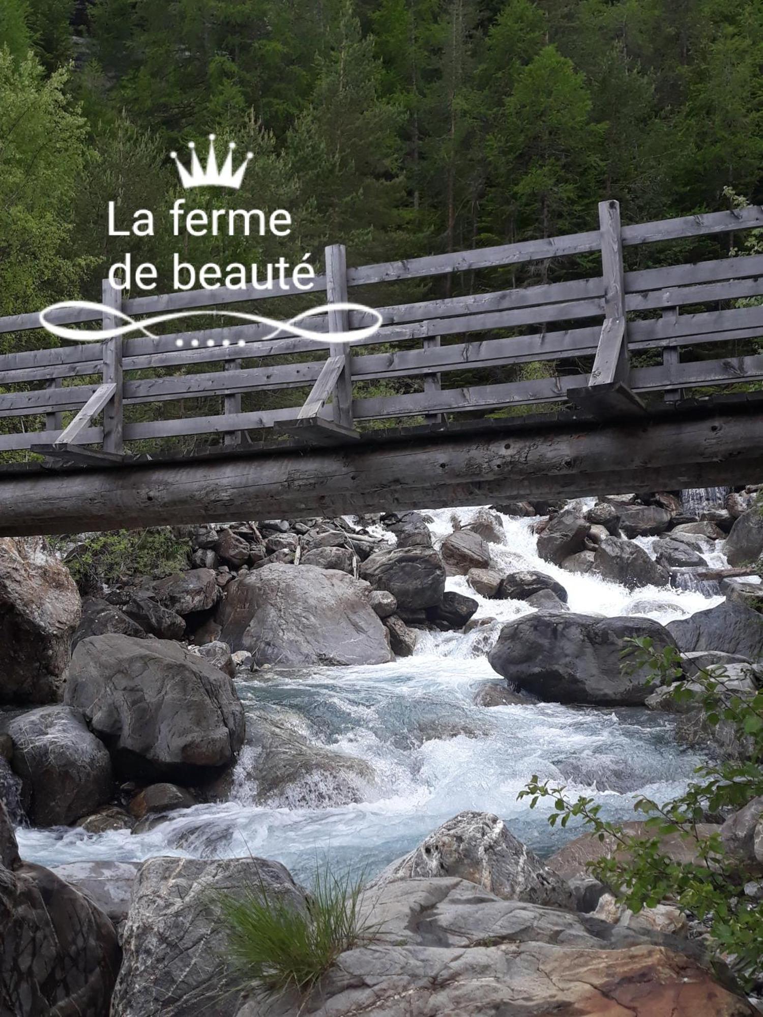 La Ferme De Beaute Panzió Chateauroux-les-Alpes Kültér fotó